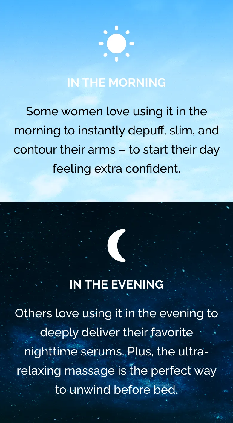 MyoGlow morning and evening routine guide